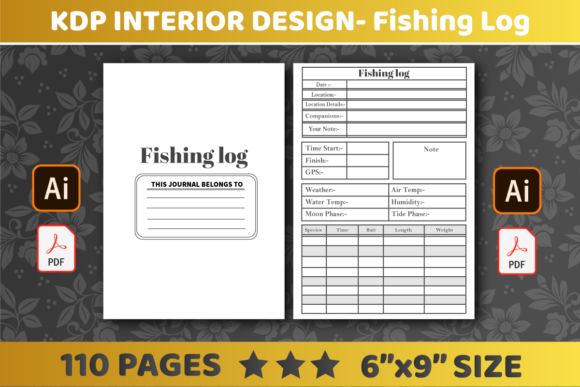 Evaluating KDP Interiors: Fishing Log Book Templates for Low-Content Publishing