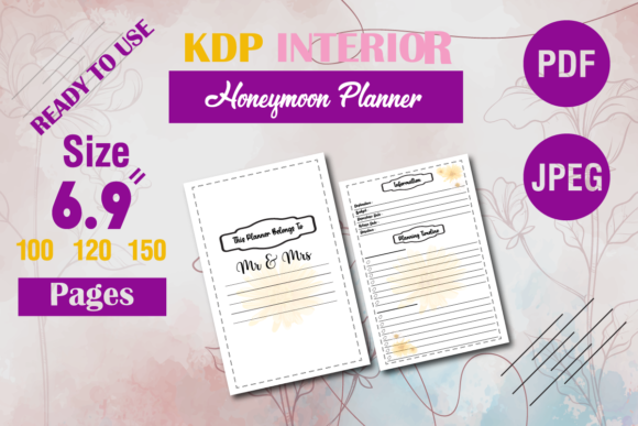 Evaluating KDP Interiors Honeymoon Planner Journal Assets for Self-Publishing