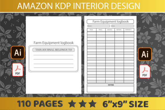 Evaluating the KDP Interiors Farm Equipment Log Book Template
