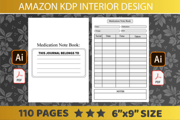 Evaluating the KDP Interiors Medication Note Book for Self-Publishing