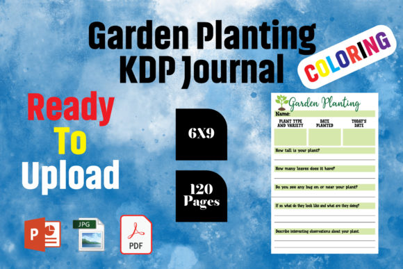 Garden Planting Journal - KDP Interiors: Elevating Low Content Publishing with Professional Design