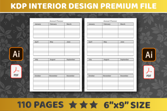Kdp Interiors Annual Planner: Streamlining Your Low-Content Publishing Workflow