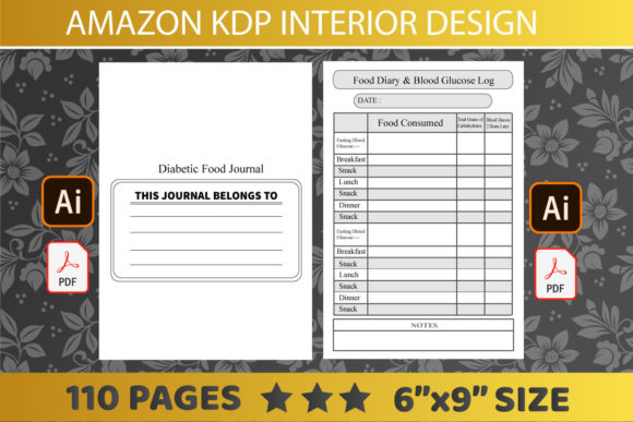 KDP Interiors: Diabetic Food Log as a Strategic Asset for Low-Content Publishing