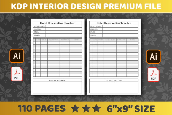 KDP Interiors Hotel Reservation Tracker: A Practical Tool for Organized Travel and Publishing