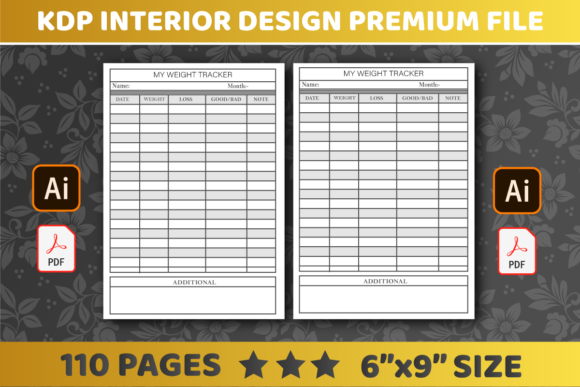KDP Interiors Weight Tracker: A Creator’s Guide