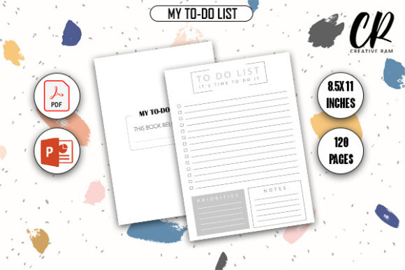 My To-Do List KDP Interiors: Ready-to-Publish Assets