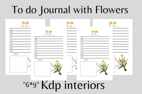 To Do Journal with Flowers KDP Interiors: A Practical Guide
